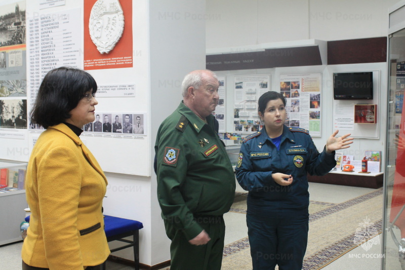 Для слушателей Краснодарского учебного центра ФПС прошло факультативное занятие (+видео)