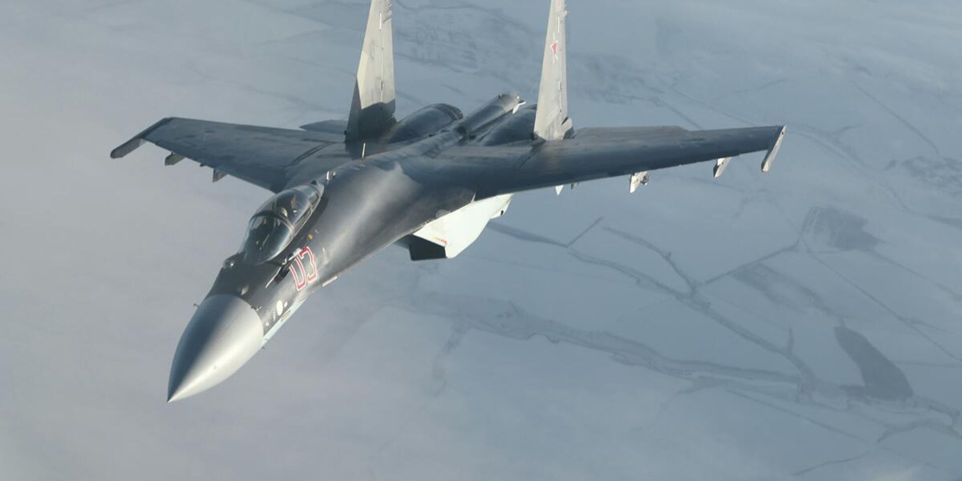Российский многоцелевой сверхманёвренный истребитель Су-35С - ИноСМИ, 1920, 14.05.2025