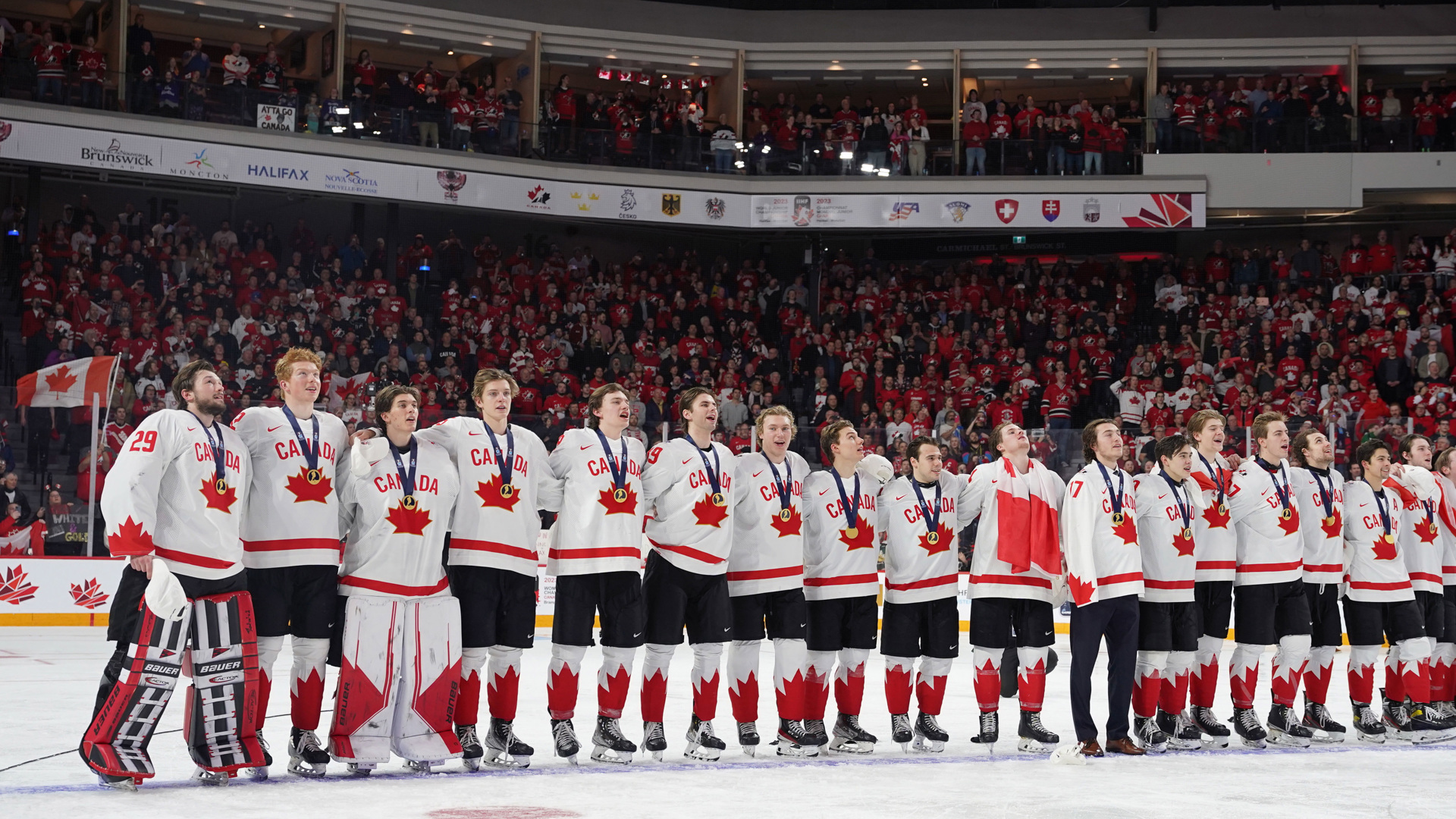 Сколько раз становилась чемпионом сборная команда канады. Сборная Канады 2023. Сборная Канады по хоккею 2023. МЧМ хоккей 2022 сборная Канады.