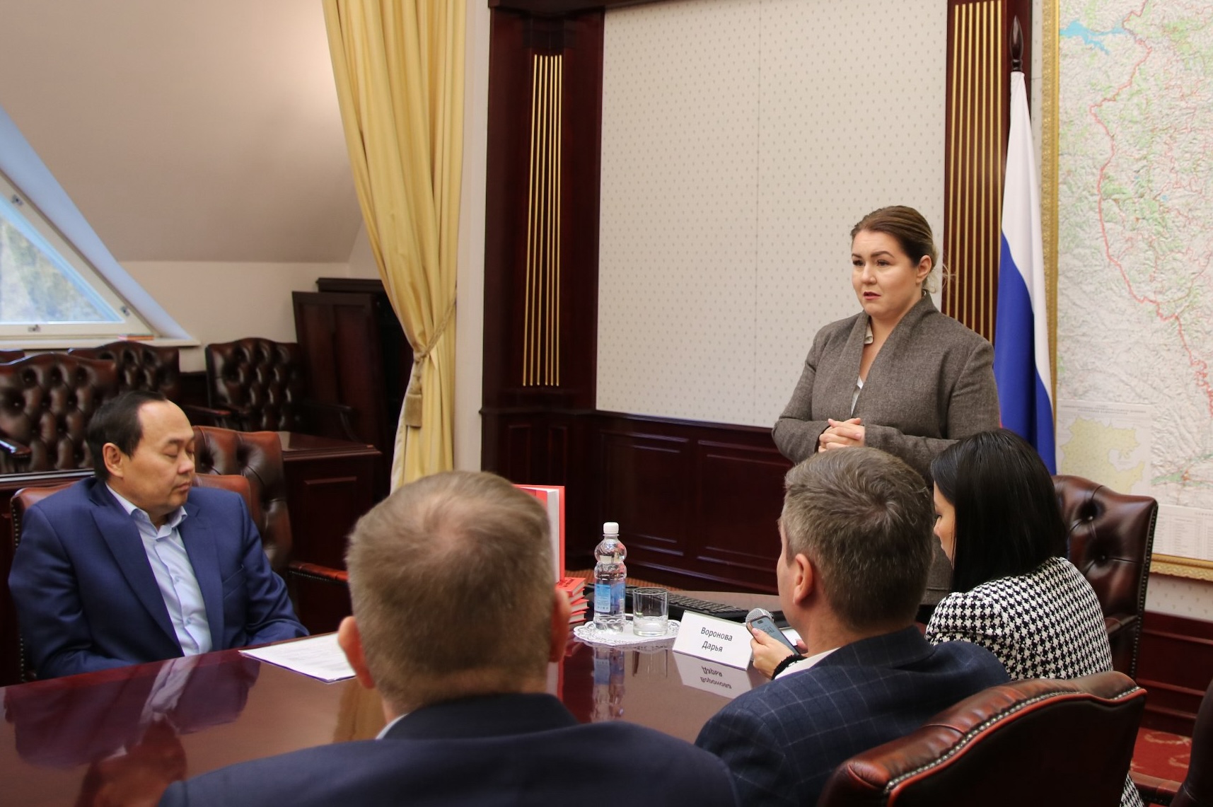 Дарья Воронова провела мастер-класс для постпредов регионов