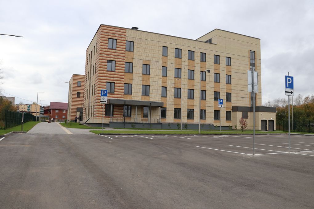 В Сарапуле завершили строительство Первой городской поликлиники