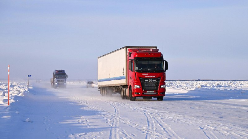 Движение большегрузного транспорта по трассе А-360 «Лена» ограничено в Нерюнгринском районе Якутии