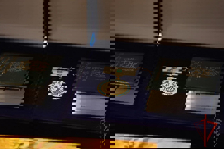 Многодетная семья росгвардейцев из Томской области удостоена знака «Родительская доблесть»