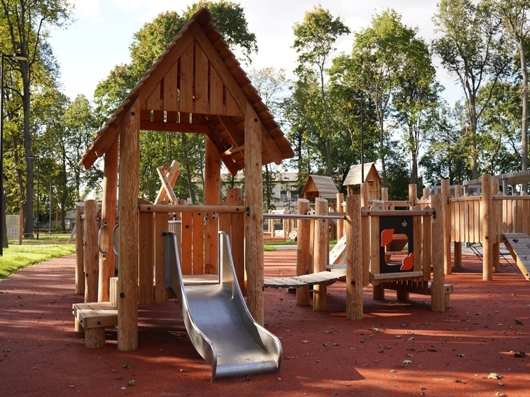 В Тульской области создадут программу по установке детских площадок