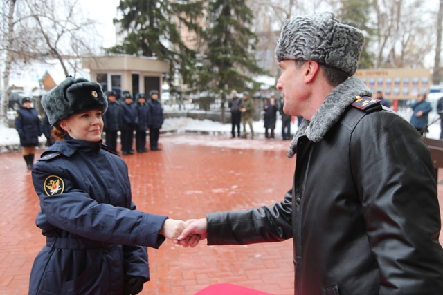 В УФСИН России по Омской области состоялась торжественная церемония приведения личного состава к Присяге 