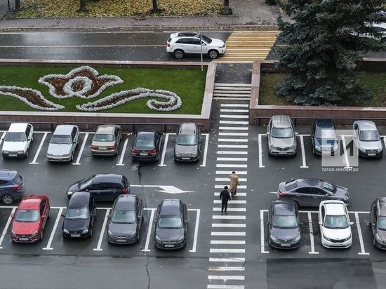 В Казани до конца года оборудуют еще 2,5 тысячи мест на платных парковках