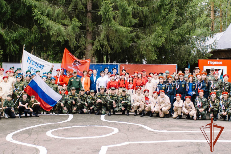 Офицеры Росгвардии принимают участие в возрождении Всероссийской игры «Зарница» в Алтайском крае