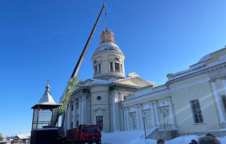 В Епифани восстанавливают Свято-Никольский храм: он пострадал после атаки БПЛА