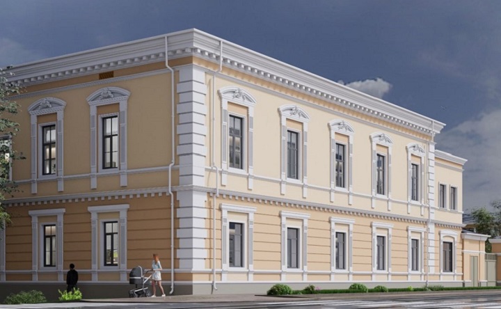 В центре Ростова началось строительство новой поликлиники для онкобольных на месте бывшего тубдиспансера