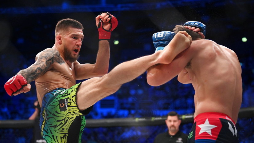 Украинский чемпион Bellator Амосов отказался оскорблять россиян в эфире