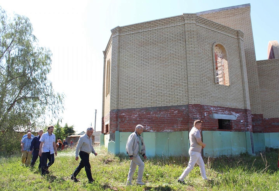 Погода в мелекесе тукаевский. Строительство храма. С Вознесением Господним 2023 год.