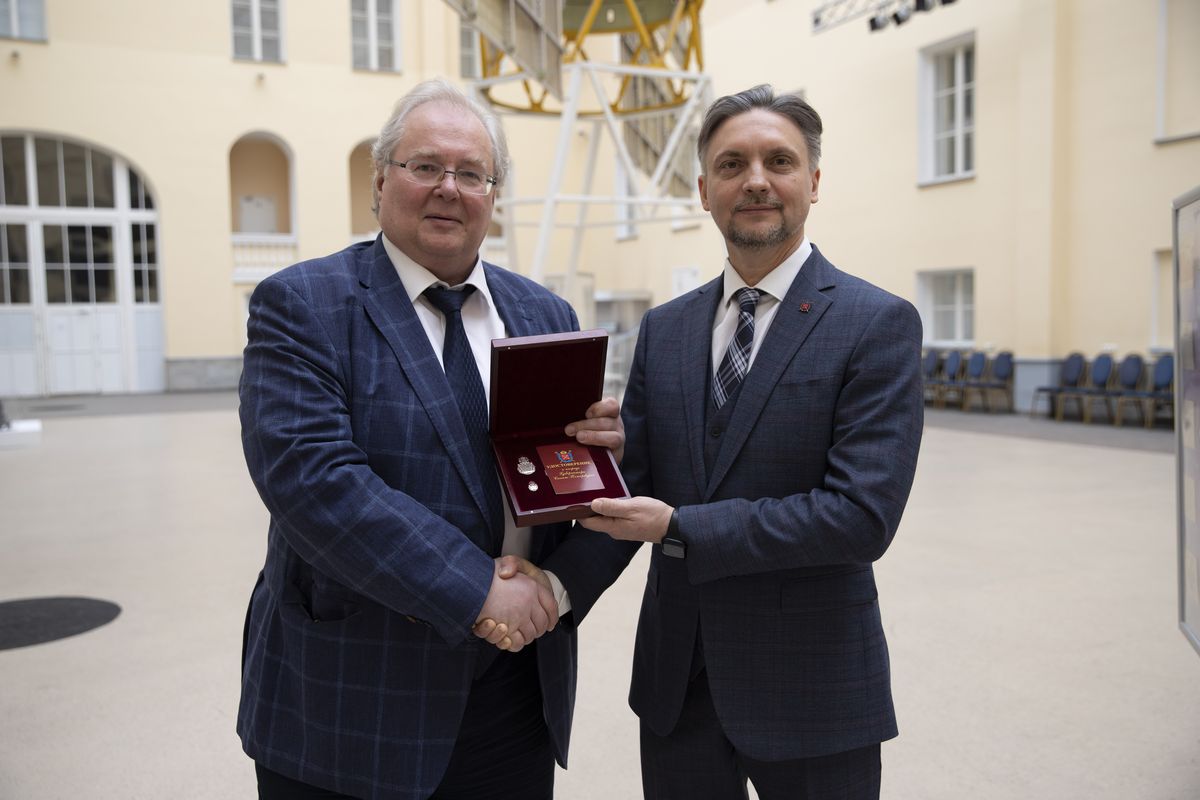 Алексею Боровкову присвоено почетное звание «Заслуженный работник связи и цифрового развития Санкт-Петербурга»