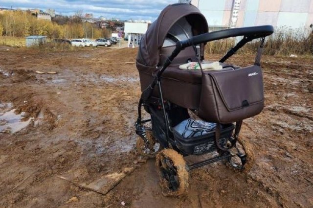 Так выглядит пешеходная дорога в микрорайоне Садовый.