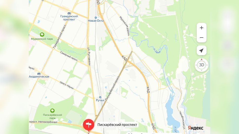 Обход мурино в створе пискаревского проспекта проект