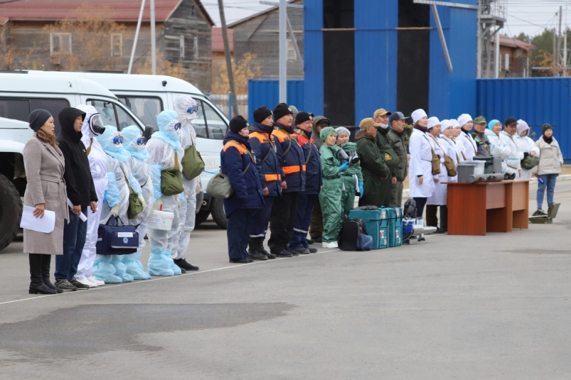 В Якутии начались командно-штабные учения по гражданской обороне. пресс-служба МЧС по РС (Я)