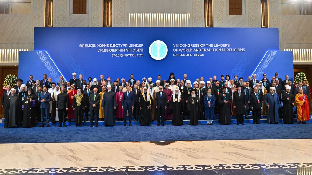 На Съезде лидеров мировых и традиционных религий принята 