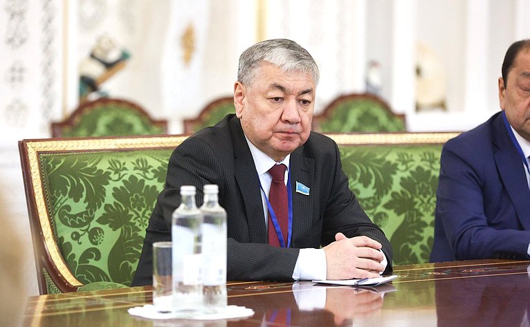 Встреча Председателя Совета Федерации Валентины Матвиенко с Председателем Сената Парламента Республики Казахстан Мауленом Ашимбаевым