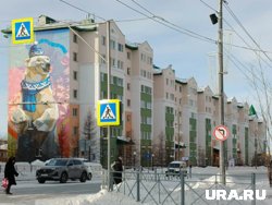 Муралы делают Салехард ярким даже зимой 