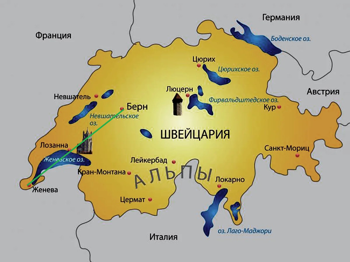 Где находится страна городов. Географическая карта Швейцарии. Географическое положение Швейцарии на карте. Политическая карта Швейцарии. Швейцария столица на карте Европы.