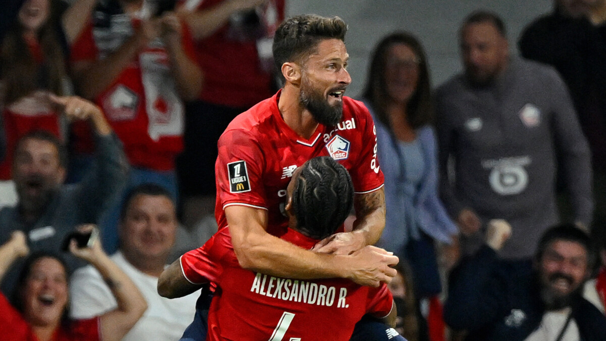 Дубль Жиру помог «Лиллю» обыграть «Париж» в матче чемпионата Франции