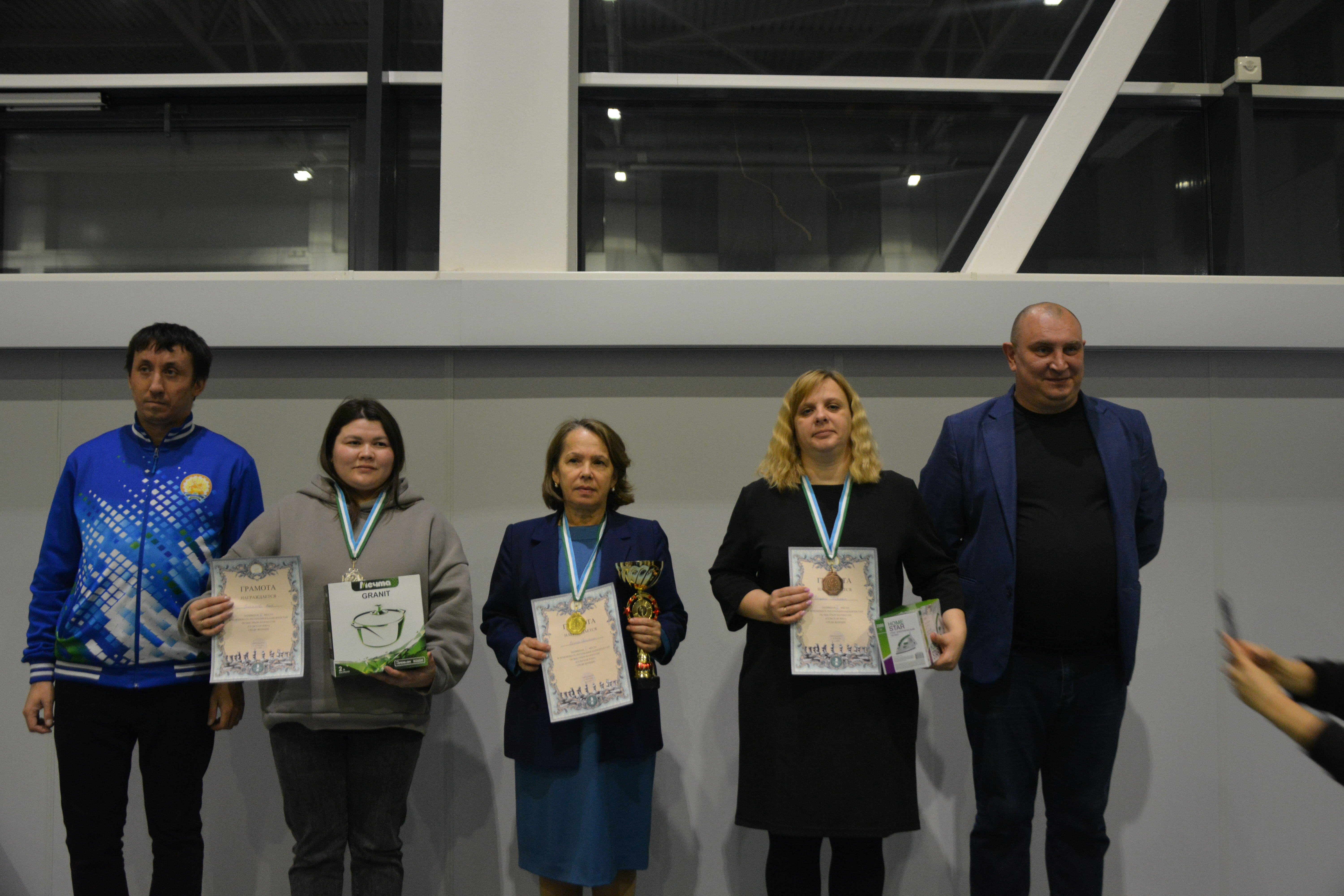 В Бураево завершился чемпионат по шахматам