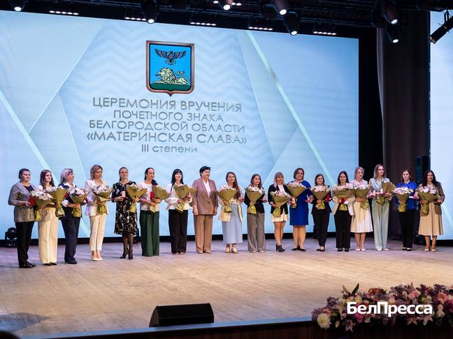В Белгороде вручили награды многодетным матерям и участникам конкурса «Семья года» - Изображение 3