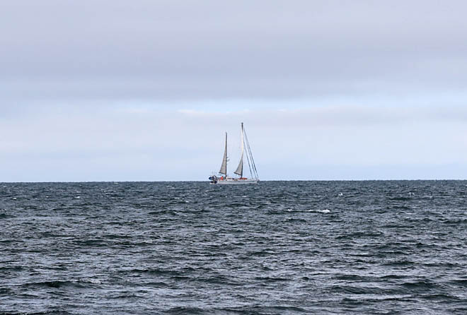 «Fraternidade» ушла из Певека днём 28 августа. Её путь лежал дальше на восток – к Берингову проливу. ФОТО: СТАНИСЛАВ НАГАТКИН