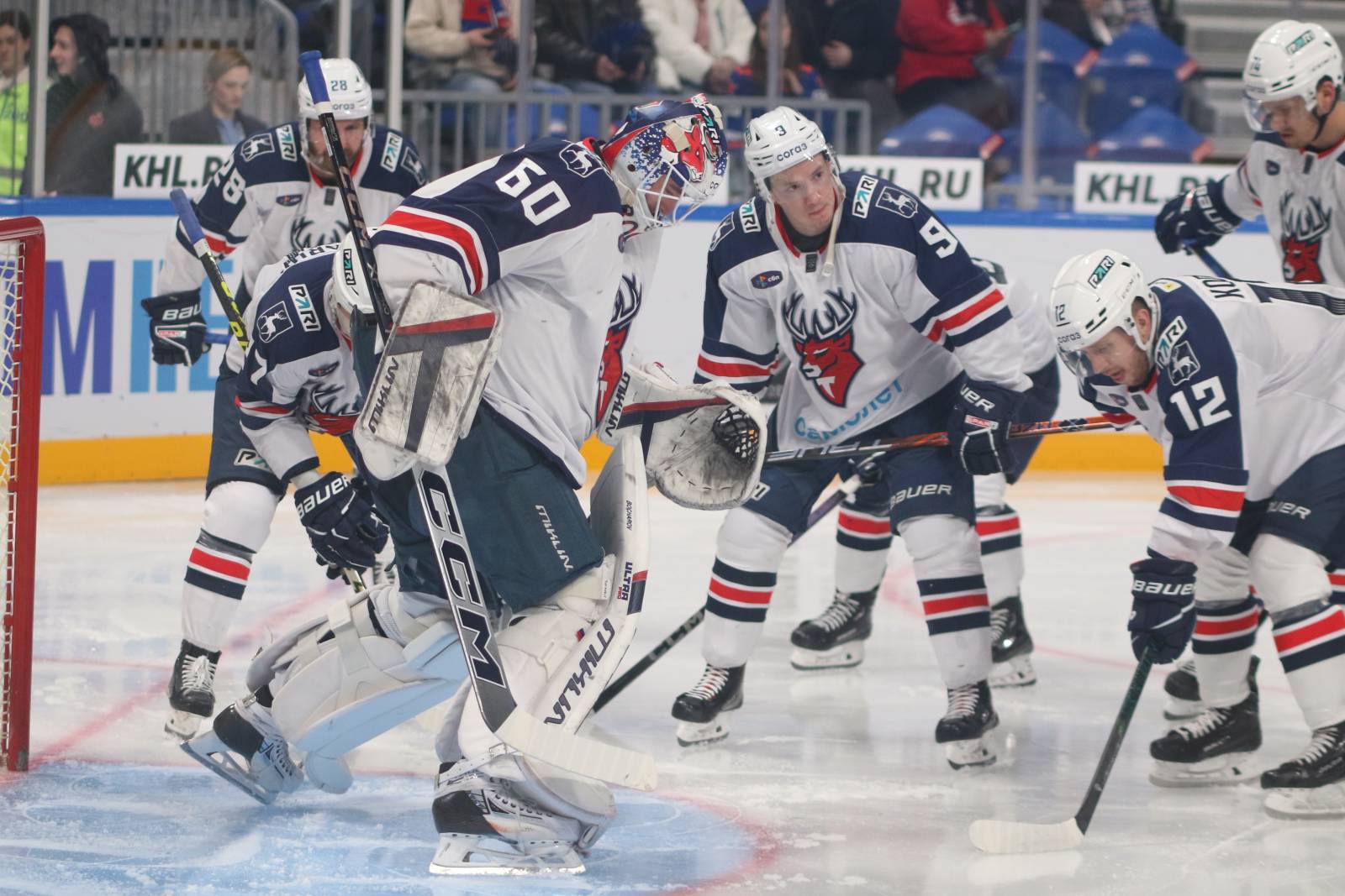 11 голов на двоих: «Торпедо» обыграло «Автомобилист» в матче КХЛ