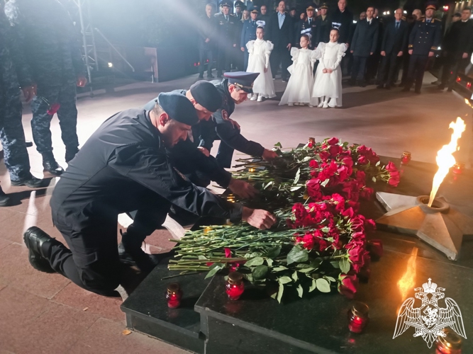 Руководитель дагестанского управления Росгвардии принял участие в памятном мероприятии