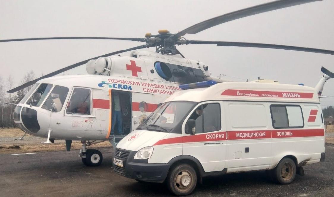 В Пермском крае санавиация с начала года перевезла по воздуху 176 пациентов