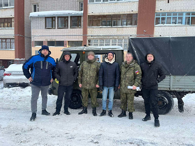 Кировским военнослужащим направили грузовой УАЗ