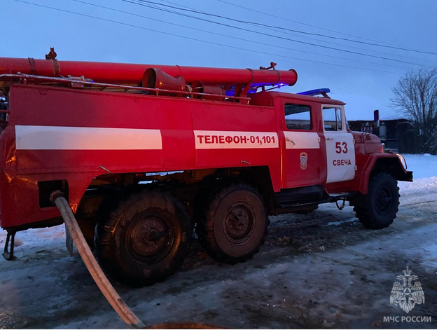 В селе Юма сгорел гараж и частный дом