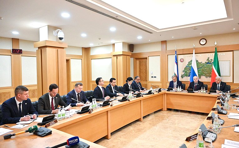 Десятое заседание Комиссии по сотрудничеству Совета Федерации и Сената Олий Мажлиса Республики Узбекистан