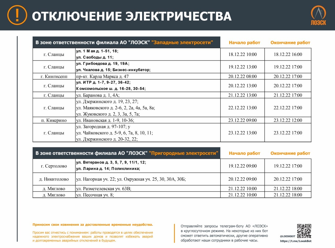 Отключение электроэнергии алтайский край