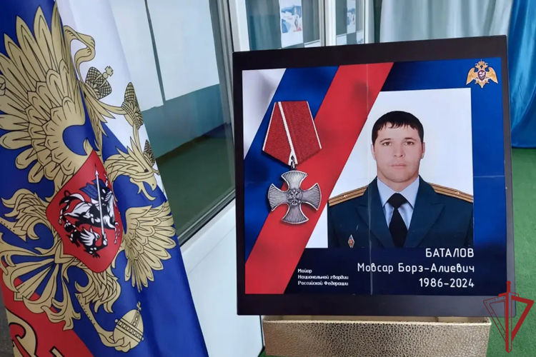 В Херсонской области открыли «Парту Героя» в память об офицере Росгвардии