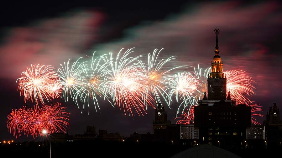 Салют москва 9 мая во сколько сегодня