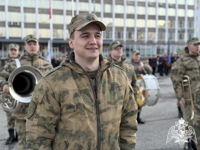 В Сыктывкаре росгвардейцы приняли участие в очередной репетиции праздновании Дня Победы