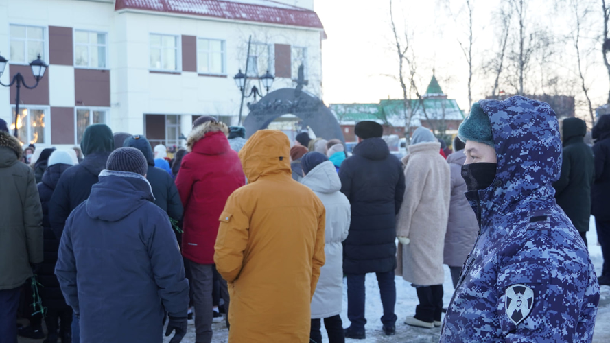 В Нарьян-Маре росгвардейцы почтили память оленно-транспортных батальонов Великой Отечественной войны