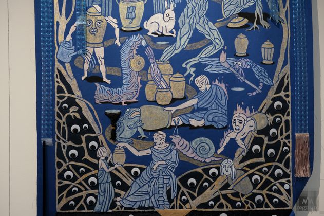 Одна из работ с экспозиции совместного стенда Евгения Гранильщикова и Людмилы Борониной