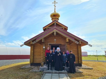 Владыка Поморья совершил Божественную литургию на землях комбината в НАО