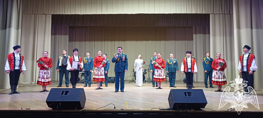  В Карачаево-Черкесии выступил Ансамбль песни и пляски Северо-Кавказского округа Росгвардии 
