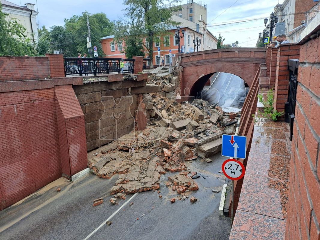 Каменный мост Воронеж смыло