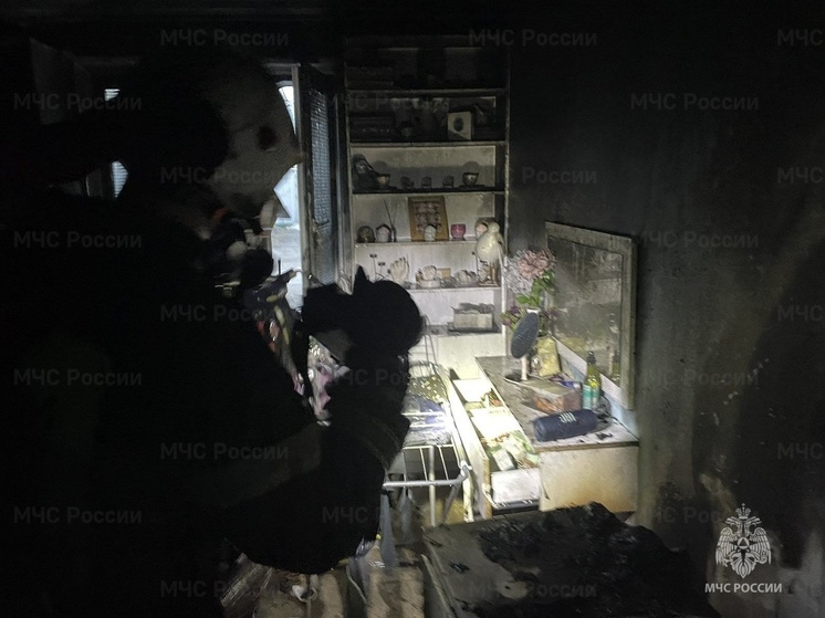 На пожаре в Лакинске эвакуировали 35 человек