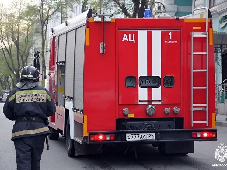 В Приморье пожар в многоэтажке Арсеньева ликвидирован без пострадавших