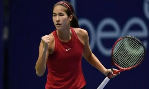 Казахстанская теннисистка вышла в четвертьфинал турнира в Таиланде