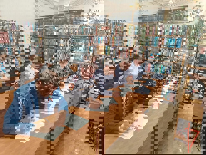 В Новосибирской области военнослужащие и сотрудники Росгвардии приняли участие в патриотической акции «Диктант Победы»