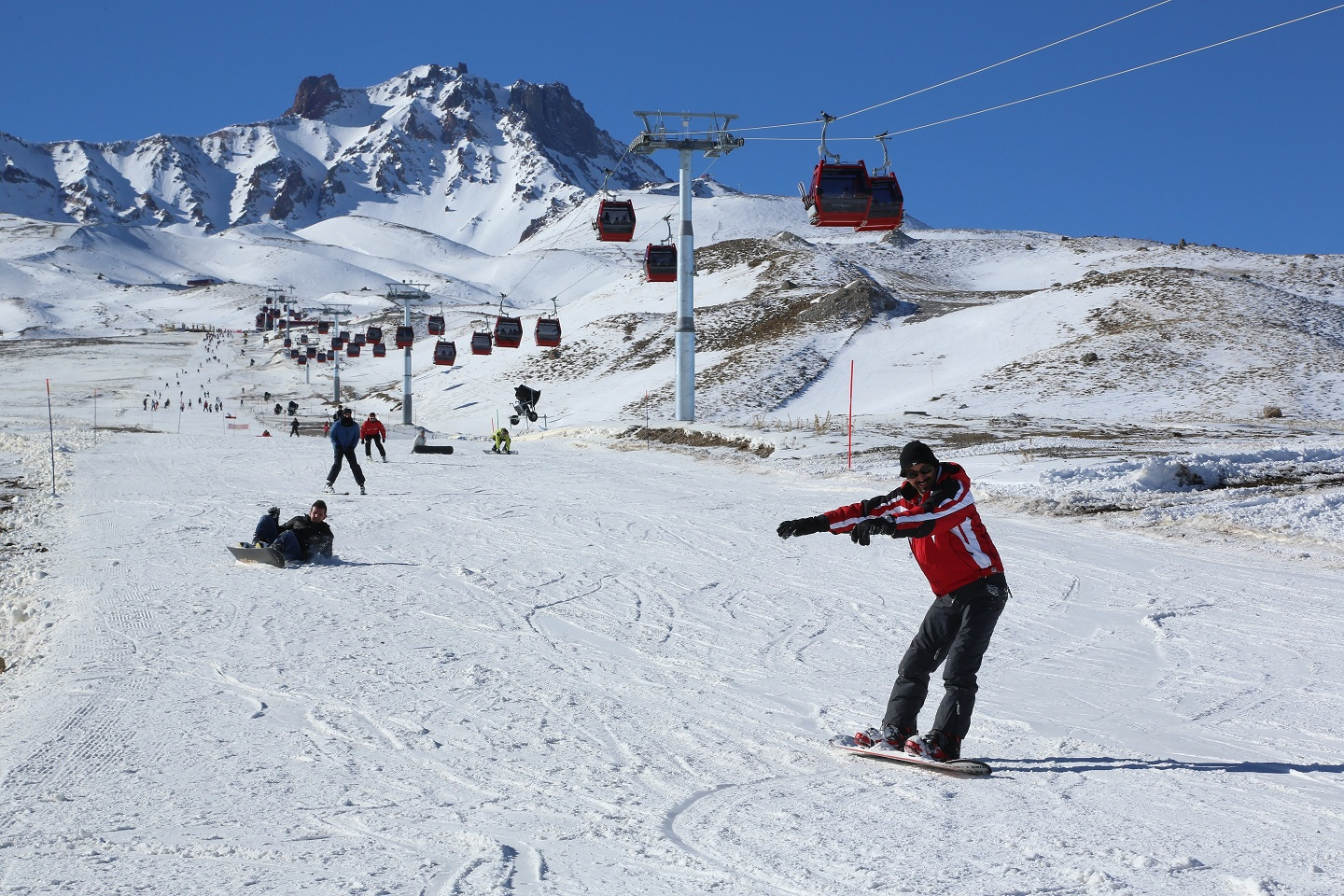 Эрджиес очень популярен у турецких лыжников