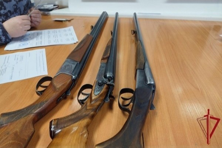 37 единиц гражданского оружия изъяли белгородские росгвардейцы за неделю