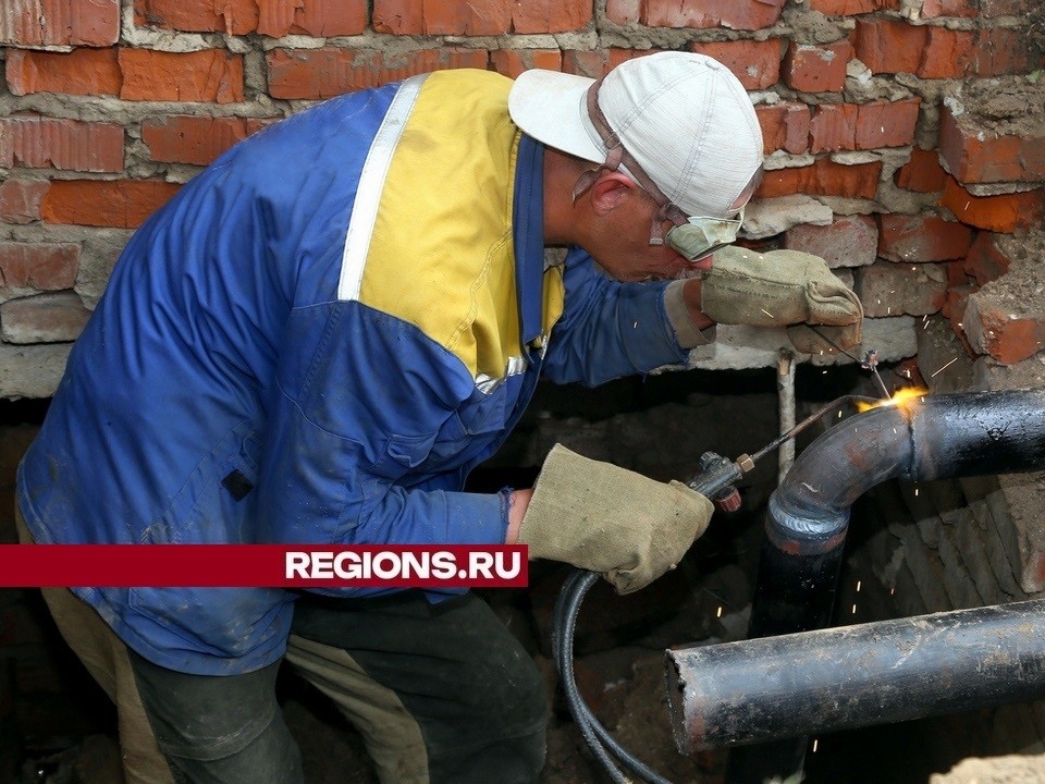 Шесть многоквартирных домов и детсад в Луховицах остались без холодной воды из-за аварии