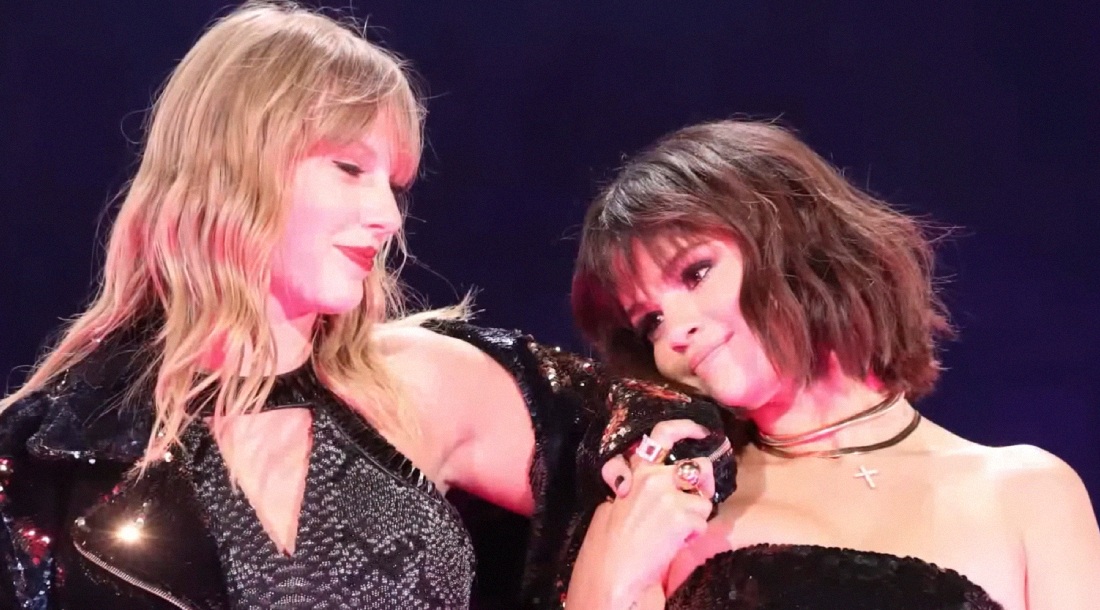 Тейлор Свифт и Селена Гомес / Скриншот из видео «Selena Gomez Confirms Taylor Swift's Dorothea Is About Her»